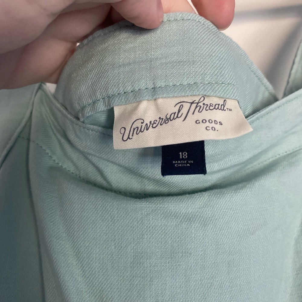 Green universal thread dress